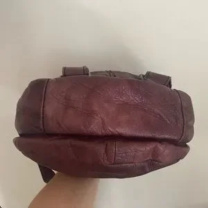 Lightly Used LIEBESKIND BERLIN BACKPACK - Burgundy Lightly Used LIEBESKIND BERLIN BACKPACK - Burgundy main image 2